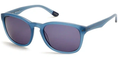 Gant Ga7054 91a Men's Sunglasses Blue Size 57