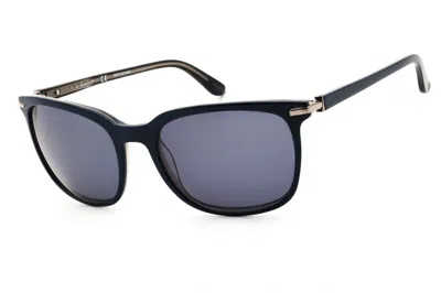 Gant Ga7055 Rectangular Acetate Sunglasses In Blue