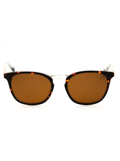 Gant Ga7102 Sunglasses In Dark Havana / Brown Polarized