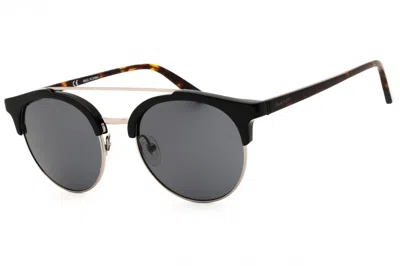 Gant Ga7112 Round Acetate Sunglasses In Black