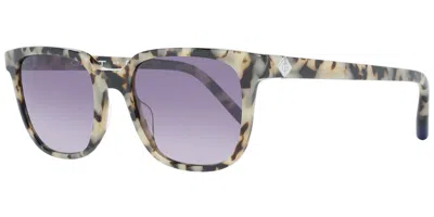 Gant Ga7120 55c Men's Sunglasses Brown Size 53 In Havana