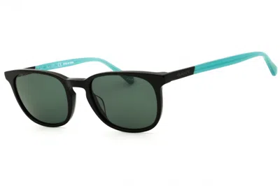 Gant Ga7186 Oval Acetate Sunglasses In Black