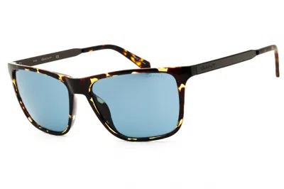 Gant Ga7189 Tortoiseshell Rectangular Sunglasses In Brown
