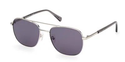 Gant Ga7232 16a Occhiali Da Sole Argentati Per Uomo