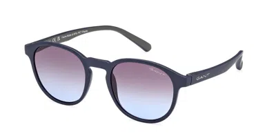 Gant Ga7234 91w Men's Sunglasses Blue Size 50