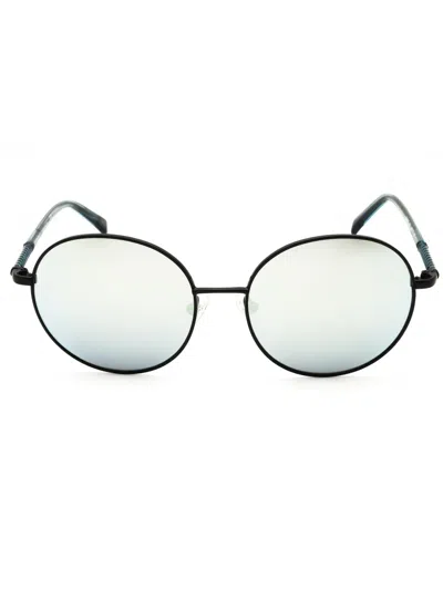 Gant Ga8038 Sunglasses In Shiny Black  / Smoke Mirror