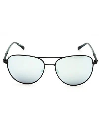 Gant Ga8039 Sunglasses In Shiny Black  / Smoke Mirror