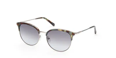 Gant Ga8075 55p Women's Sunglasses Green Size 55