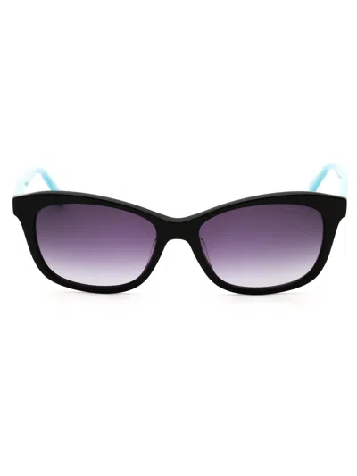 Gant Ga8078 Sunglasses In Shiny Black  /  Gradient Smoke