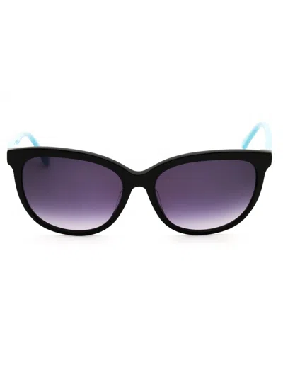 Gant Ga8079 Sunglasses In Shiny Black / Gradient Smoke