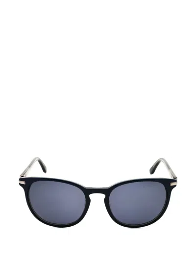 Gant Geometric-frame Sunglasses In Black