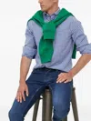 Gant Gingham-check Shirt In Blue