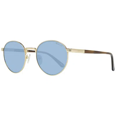 Gant Gold Men Sunglasses In Blue