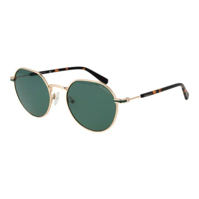 Gant Gold Metal Sunglasses In Multi