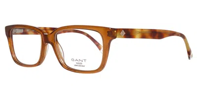 Gant Gra092 D96 Occhiali Da Vista Marroni Per Uomo (solo Montatura) In White