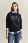 Gant Graphic Sweatshirt In Blue