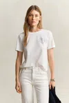 Gant Graphic T-shirt In White