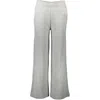 Gant Gray Cotton Pant In Gray