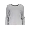 Gant Gray Elastane Unisex Sweatshirt In Gray