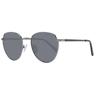 Gant Gray Metal Sunglasses In Blue