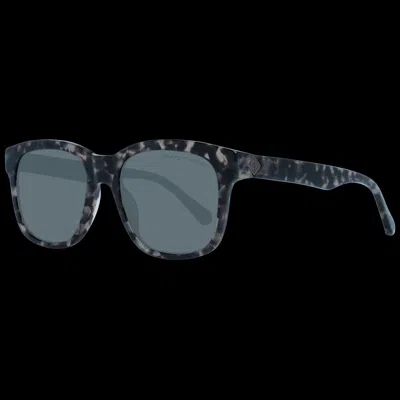 Gant Gray Unisex Sunglasses In Blue