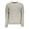 Gant Gray Wool Sweater In Gray