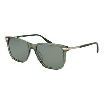 Gant Green Men Sunglasses In Gray