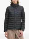 Gant High-neck Padded Jacket In Black