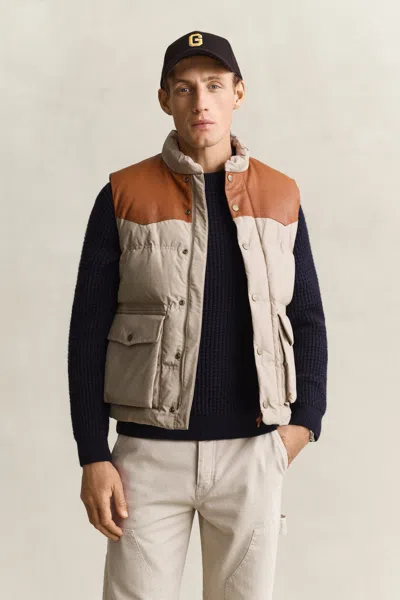Gant Hiking Vest In Multi
