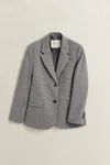 Gant Houndstooth Blazer In Green