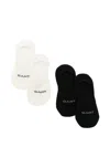 Gant Invisible Logo-knit Socks Set In Multi