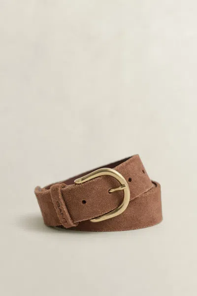 Gant Jeans Belt In Brown