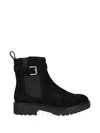 Gant Kelliin Buckle-strap Chelsea Boots In Black