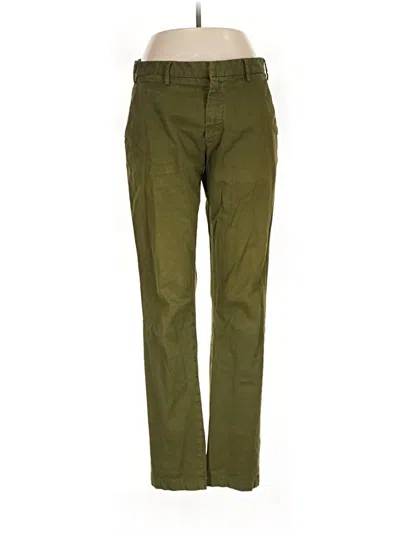 Pre-owned Gant Khaki Pant In Green