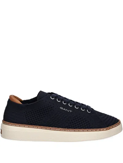 Gant Knitted Sneakers In Blue