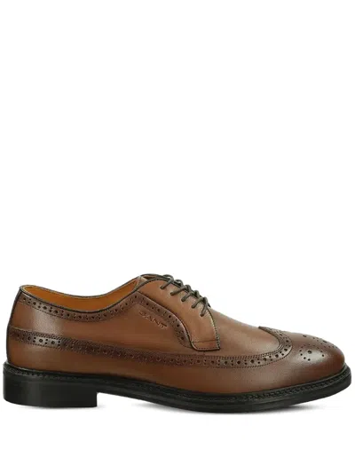 Gant Lace-up Brogues In Brown