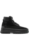 Gant Lace-up Hiking Boots In Black