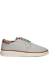 Gant Lace-up Leather Sneakers In Gray