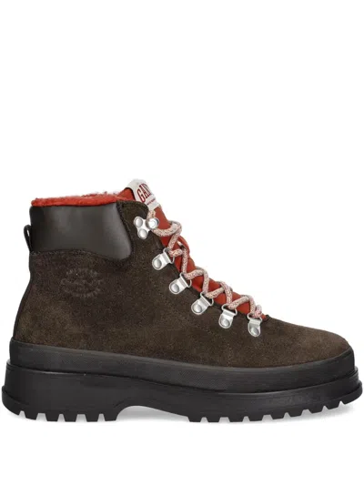 Gant Lace-up Lug-sole Boots In Brown