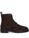 Gant Lace-up Wingtip Boots In Multi