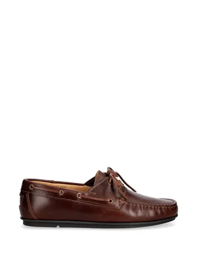 Gant Lace-up Boat Shoes In Brown