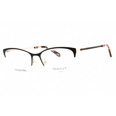 Gant Ladies Black Cat Eye Eyeglass Frames Ga4116