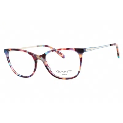 Gant Ladies Blue Cat Eye Eyeglass Frames Ga4104