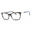 Gant Ladies Brown Rectangular Eyeglass Frames Ga4115