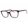 Gant Ladies Brown Rectangular Eyeglass Frames Ga4117