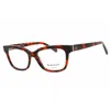 Gant Ladies Brown Rectangular Eyeglass Frames Ga4140