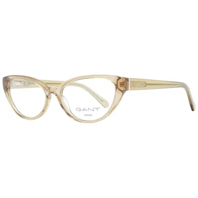 Gant Ladies' Spectacle Frame  Ga4142 54045 Gbby2 In Gold