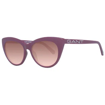Gant Ladies' Sunglasses  Ga8082 5467e Gbby2 In Purple