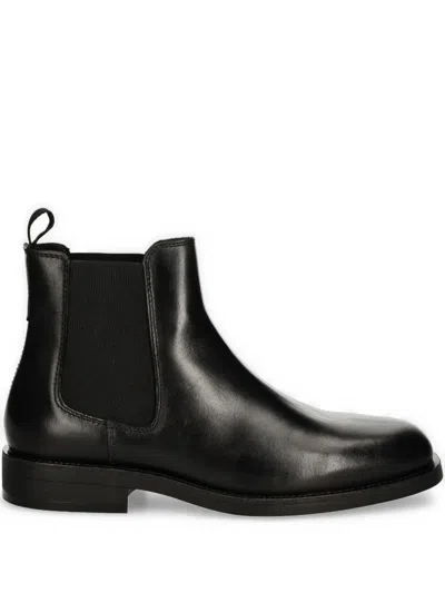 Gant Leather Boots In Black