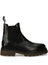 Gant Leather Boots In Black